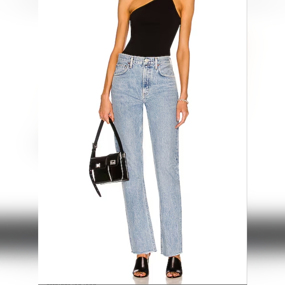 Agolde Cherie Straight Leg Jeans